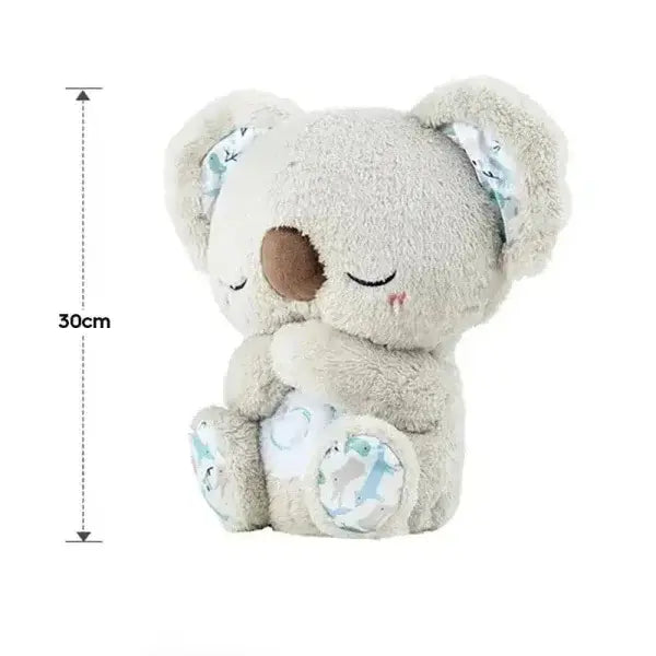 Breathing Bear Plush Baby Soothing Toy for Calm Sleep - Koala / 30CM