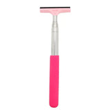 Multi Functional Rearview Mirror Wiper Stainless Steel Mist Remover - pink2