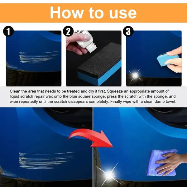 Car Scratch Remover Grinding Compound 20ml to 100ml Restores Auto Paint
