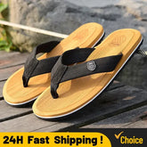 Men’s Casual Beach Flip Flops: Non-Slip Summer Sandals & Indoor House Slides