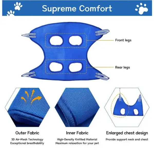 Cat Grooming Bag for Stress-Free Grooming of Your Feline Friend