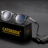 Retro Punk Men Sunglasses Small Frame Square Personalized Design Sun Glasses Women Travel Party Business Festival Gift