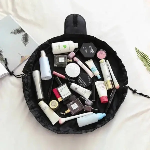 Chic Cosmetic Bag Waterproof Drawstring Makeup Organizer for Travel
