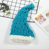 Christmas Plush Hat With Pompom Cute Winter Hat For Women Men Child - Green / Adult - Winter Hat