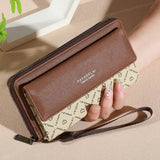 Classic Card Holder Wallet for Men (Faux Leather) – Pocket Interior - Off white