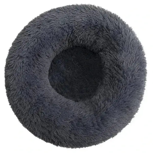 Comfortable Coral Fleece Round Pet Bed for Your Furry Friend