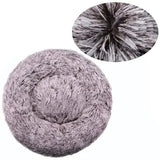 Comfortable Coral Fleece Round Pet Bed for Your Furry Friend