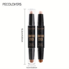 Contouring Stick with Double-Headed Concealer & Highlighter - V Face & High Nose Bridge - Himpall