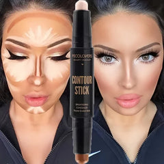 Contouring Stick with Double-Headed Concealer & Highlighter - V Face & High Nose Bridge - Himpall