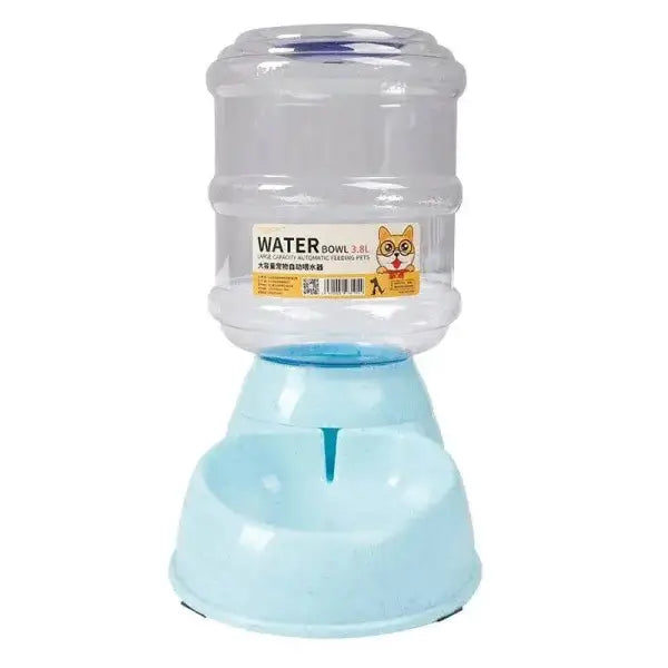 Convenient Hydration Dog Feeder with Plastic Water Bottle - Himpall