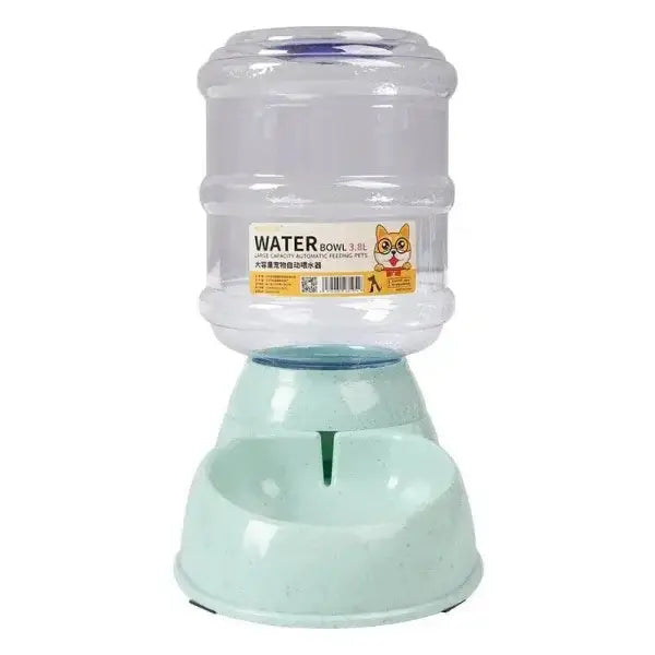 Convenient Hydration Dog Feeder with Plastic Water Bottle - Himpall