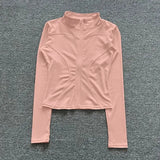 Crazy Seed Junior Womens Knit Jacket Polyester Spandex Material - Barbie Pink / S