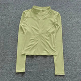 Crazy Seed Junior Womens Knit Jacket Polyester Spandex Material - Cardamom green / S