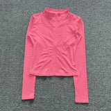 Crazy Seed Junior Womens Knit Jacket Polyester Spandex Material - Raspberry Red / S
