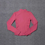 Crazy Seed Junior Womens Knit Jacket Polyester Spandex Material - Pink / XXL