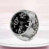 Creative Ring Watch Alloy Circular Dial Fashion Accessory