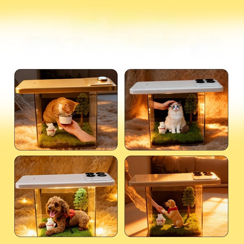 Pet Holographic Projection Digital House The Digital Immortality Box For Cats
