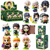 Demon Slayer Tanjiro Kamado Nezuko anime cartoon figure blind box creative personalized statue model ornament surprise