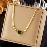 316L Stainless Steel Butterfly Necklace for Women - N2039