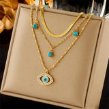 316L Stainless Steel Butterfly Necklace for Women - N2051