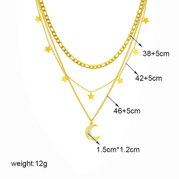 316L Stainless Steel Butterfly Necklace for Women