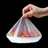 Disposable Food Grade Saran Wrap Covers Elastic Fresh Keeping Bags