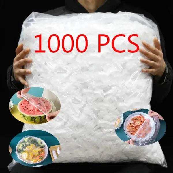 Disposable Food Grade Saran Wrap Covers Elastic Fresh Keeping Bags