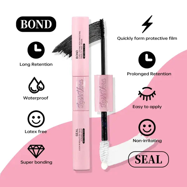 200 PCS Clusters DIY Lashes Extension Kit with Bond and Seal