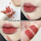 Double End Lip Glaze Full Gloss Mirror And Matte Velvet Long Term Color And Moisture Lip Gloss Anti Stain Cosmetic Lip