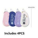 Double Sided Adhesive Dots for Unisex Plastic Journaling Crafts - 4pcs