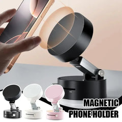 Double-Sided Magnetic Car Phone Holder – Ultra Stable Suction Mount - Himpall