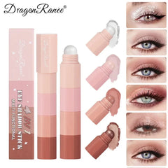 Dragon Ranee 4-Color Lazy Eyeshadow Pencil in Silkworm Pearlescent Finish - Himpall