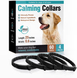 Pet Soothing Calming Collar Cat - 4pack of dog black - Pet Medical Collars