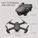 E88Pro RC Drone with Dual HD Camera and Altitude Hold Mode