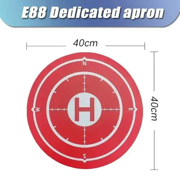 E88Pro RC Drone with Dual HD Camera and Altitude Hold Mode - Dedicated-Apron-Red