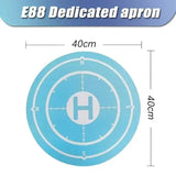 E88Pro RC Drone with Dual HD Camera and Altitude Hold Mode - Dedicated-Apron-Blue