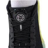 Easy Install Automatic No-Tie Shoelaces: Black & White Swivel Buckle Thick Rope Laces
