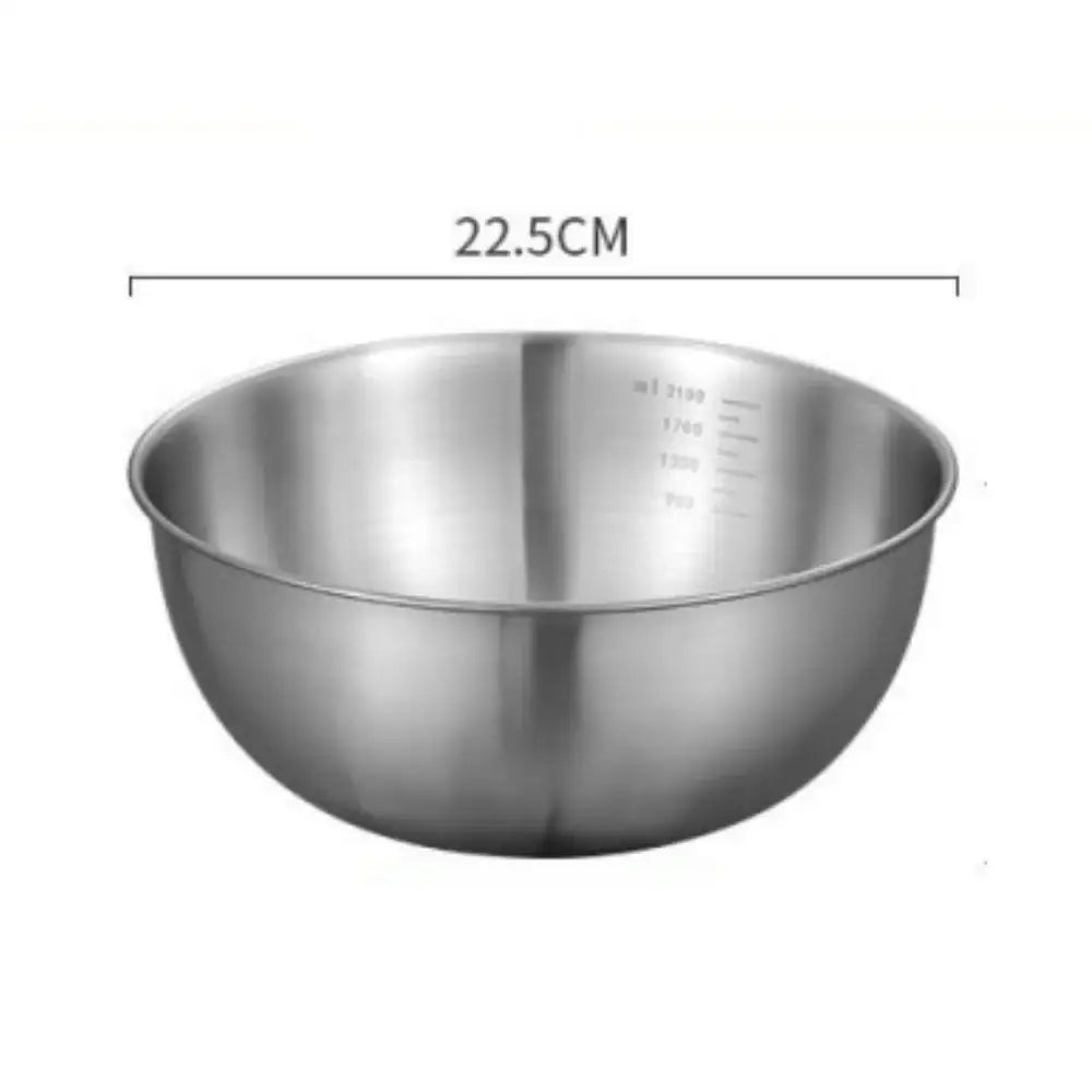Eco-Friendly Stainless Steel Bowl - L 1pc