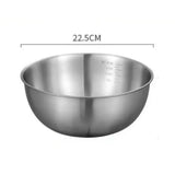 Eco-Friendly Stainless Steel Bowl - L 1pc