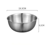 Eco-Friendly Stainless Steel Bowl - M 1pc