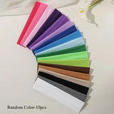Elastic Knitted Headbands for Fitness Yoga and Running - Random Color-10pcs