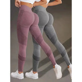 High Waist Women’s Leggings – Knitted Seamless Tights with Butt Lift Fitness Yoga & Gym Sports Leggings