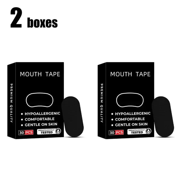 Elastic Sleep Tape Breath Correction 10 Pack Stop Snoring Aid - 2 boxes