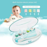 Multi-function electric baby nail trimmer for gentle nail care
