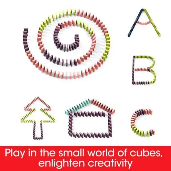 Electric Domino Train Educational Toy for Fun Learning Experiences