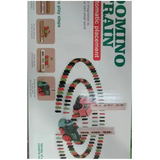 Electric Domino Train Educational Toy for Fun Learning Experiences - Pink / 120PCS