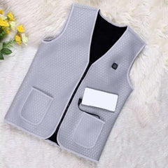 Electric Heated Vest for Outdoor Riding Skiing and Fishing Activities - Himpall
