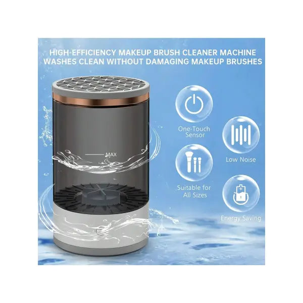 Electric Makeup Brush Cleaner Machine Portable Automatic Sanitization