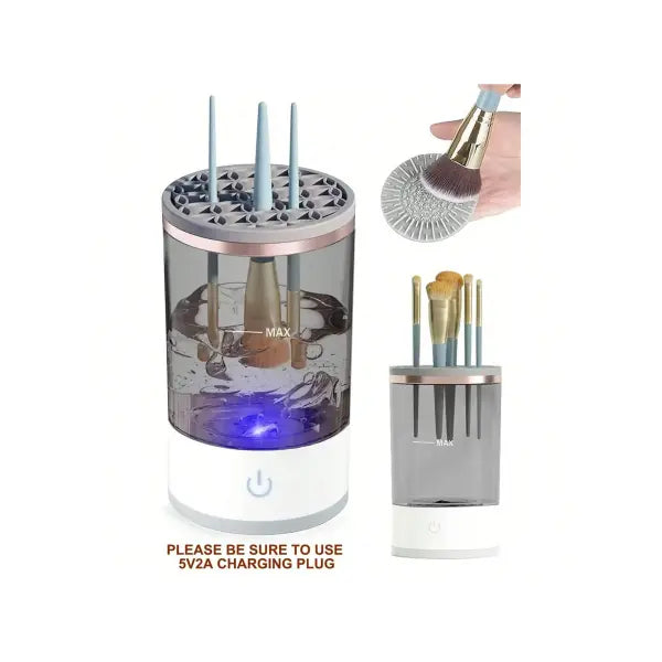 Electric Makeup Brush Cleaner Machine Portable Automatic Sanitization