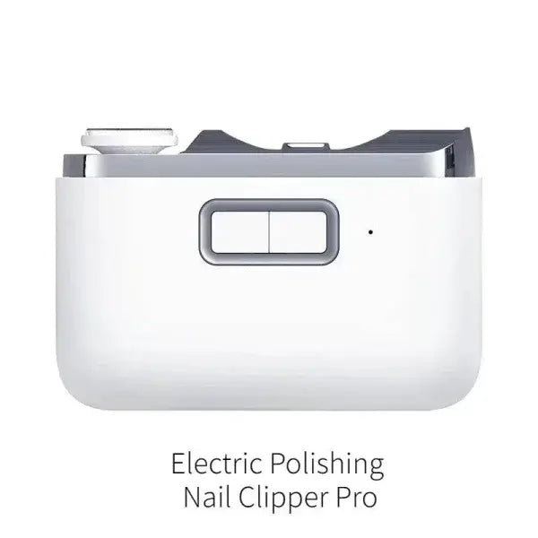Electric Nail Clippers for Convenient and Safe Nail Care - White Charging2